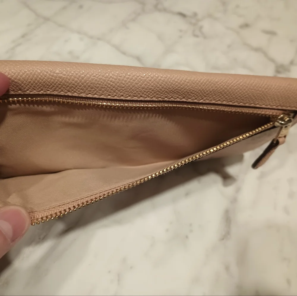 Coach Leather Envelope Wallet